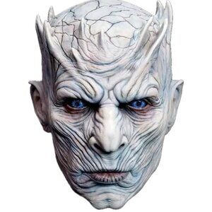 GAME OF THRONES NIGHT KING LATEX MASK ADULT SIZE REALISTIC GOTHIC‎ COLLECTIBLE